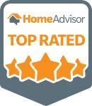 HomeAdvisor Top Rated logo